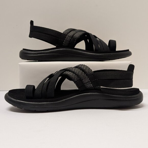 Teva Voya Strappy Sandals in Hera-Black - Size 6 - Picture 8 of 16
